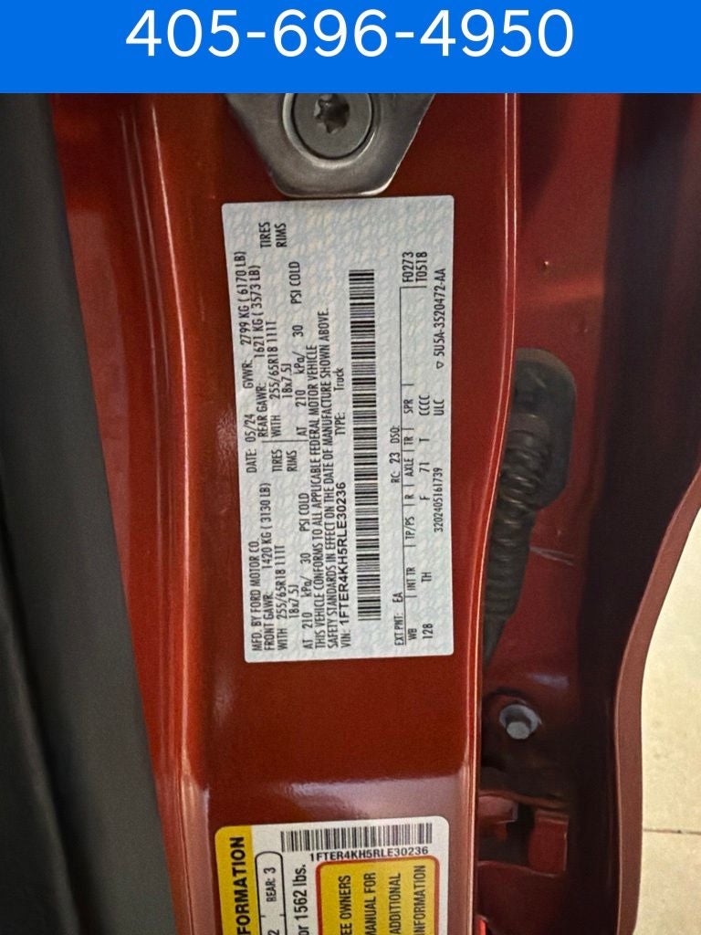 2024 Ford Ranger Lariat