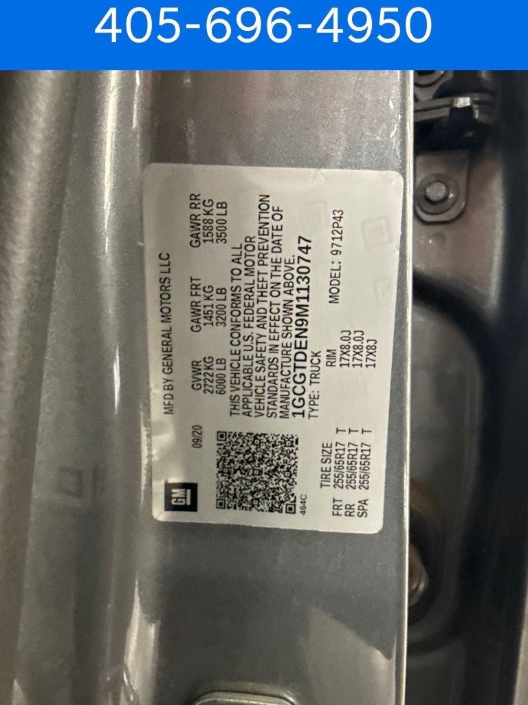 2021 Chevrolet Colorado Z71