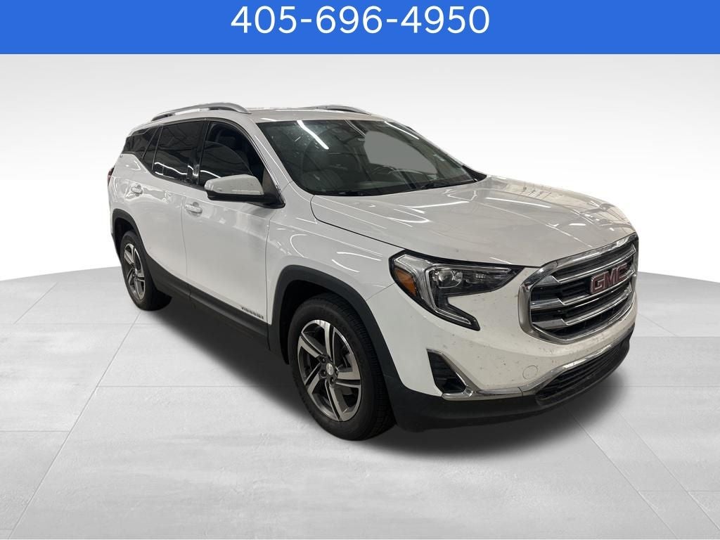 Used 2021 GMC Terrain SLT with VIN 3GKALPEV0ML302541 for sale in Edmond, OK