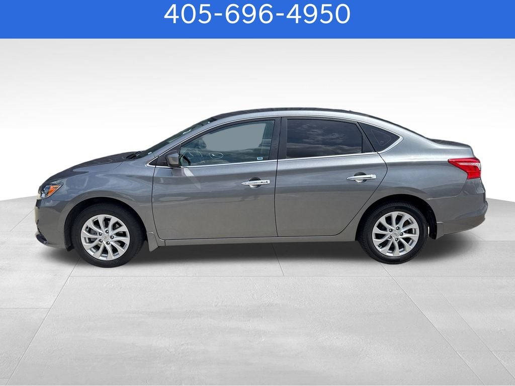 Used 2019 Nissan Sentra SV with VIN 3N1AB7AP2KY286772 for sale in Edmond, OK