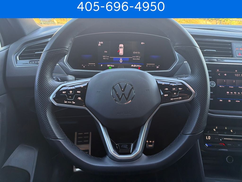 2023 Volkswagen Tiguan 2.0T SE R-Line Black