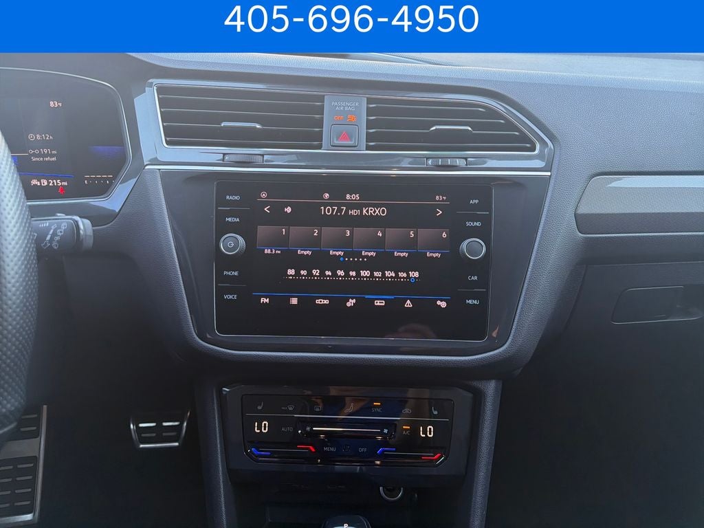 2023 Volkswagen Tiguan 2.0T SE R-Line Black