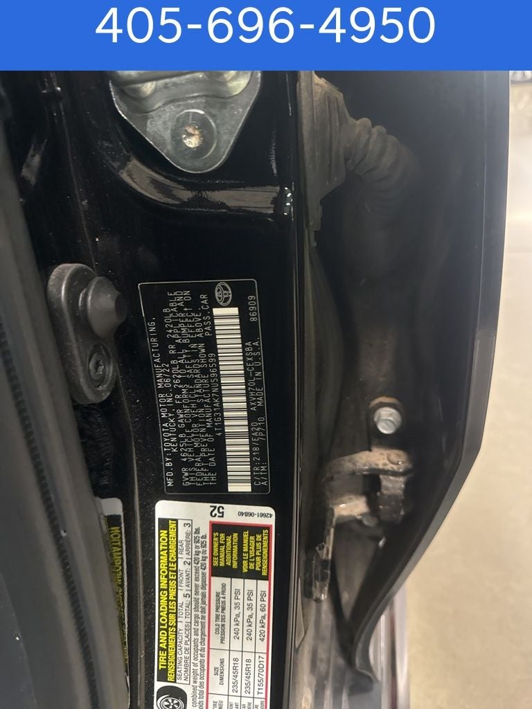 2022 Toyota Camry Hybrid SE