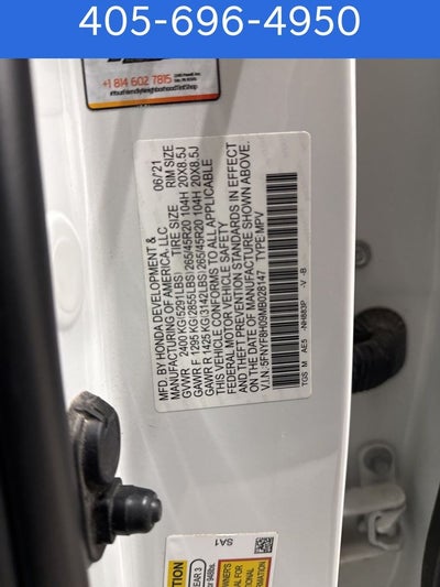 2021 Honda Passport Elite