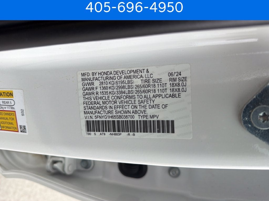 2025 Honda Pilot TrailSport