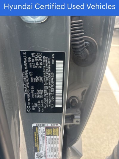 2025 Hyundai TUCSON SE CERTIFIED