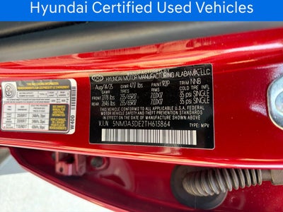 2026 Hyundai TUCSON SE CERTIFIED