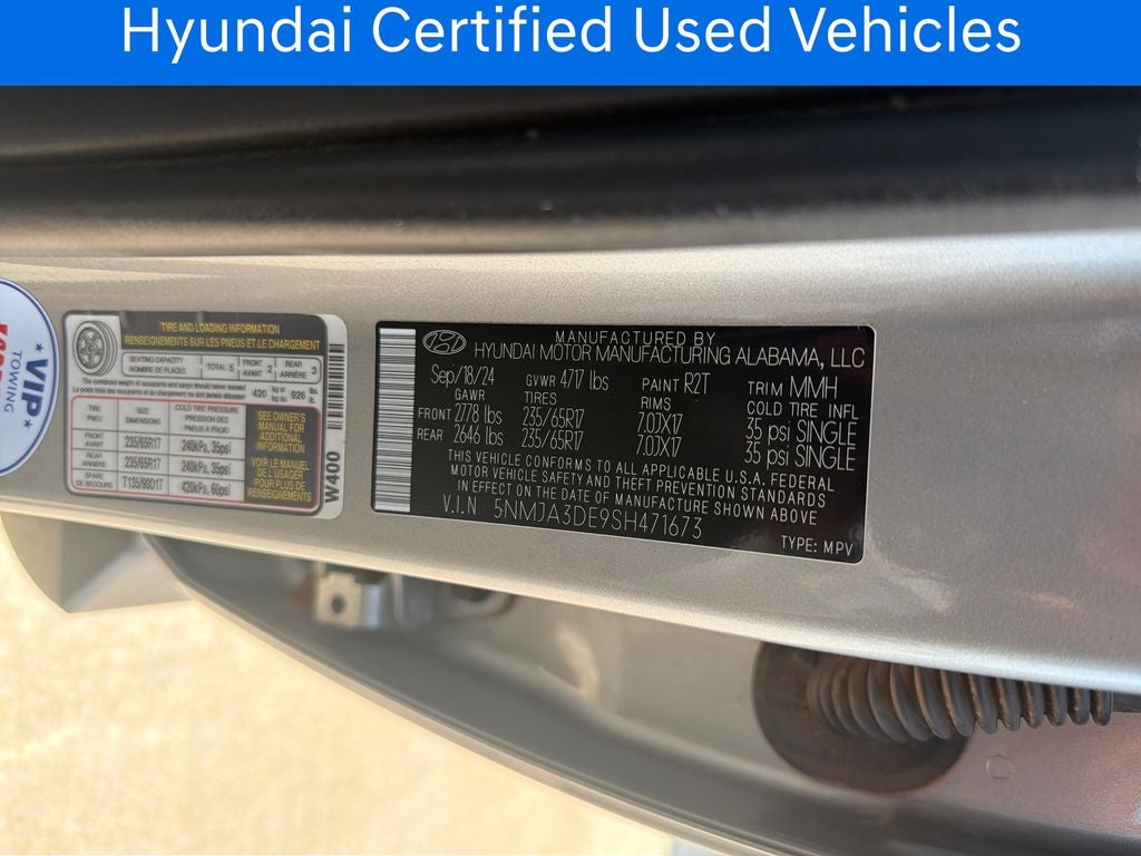 2025 Hyundai TUCSON SE CERTIFIED