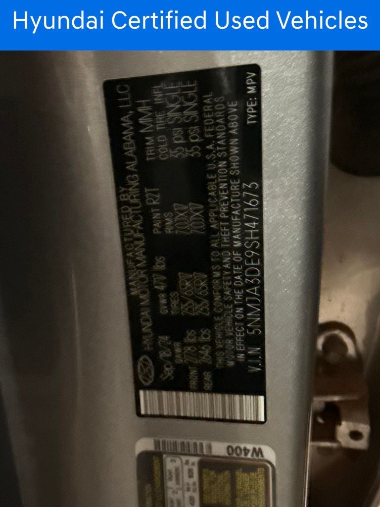 2025 Hyundai TUCSON SE CERTIFIED
