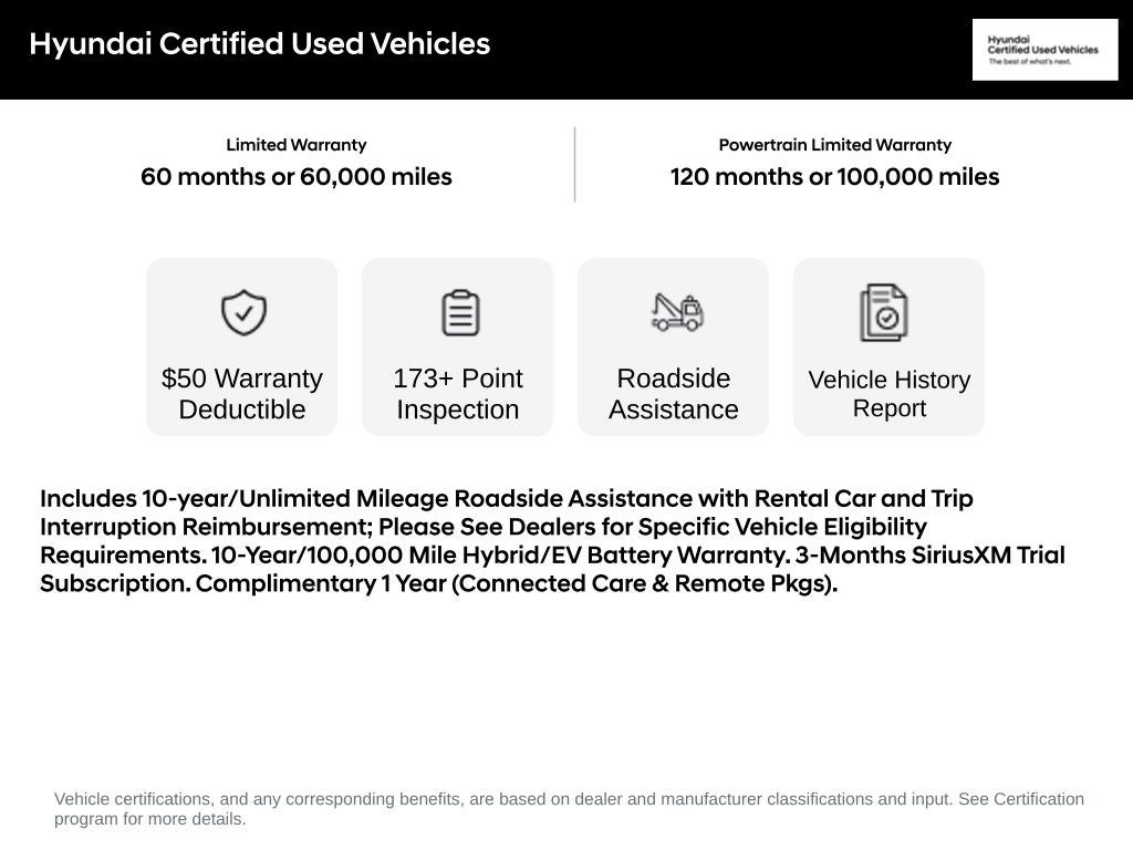 2025 Hyundai TUCSON SE CERTIFIED
