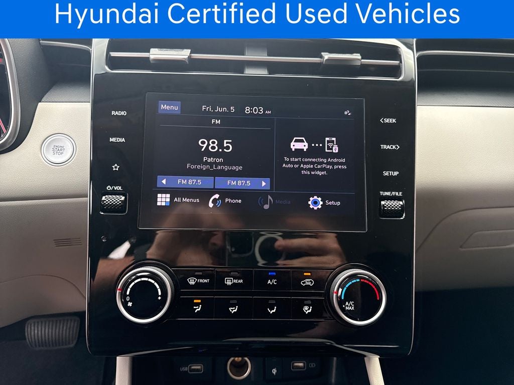 2023 Hyundai TUCSON SEL CERTIFIED