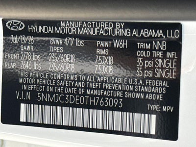 2026 Hyundai TUCSON SEL Premium FWD
