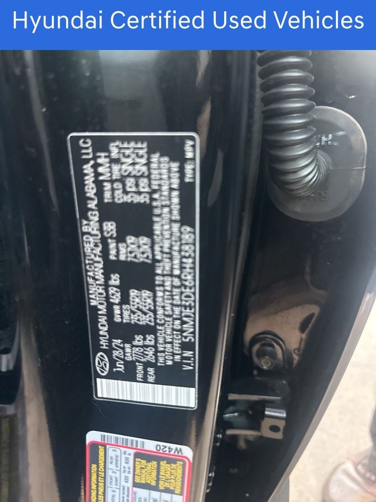 2024 Hyundai TUCSON Limited CERTIFIED