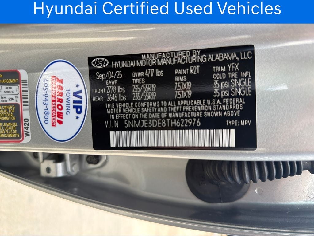 2026 Hyundai TUCSON Limited CERTIFIED