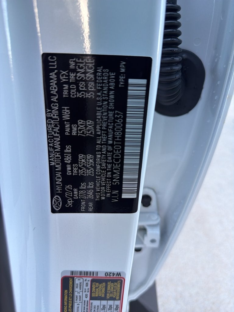 2026 Hyundai TUCSON Limited AWD