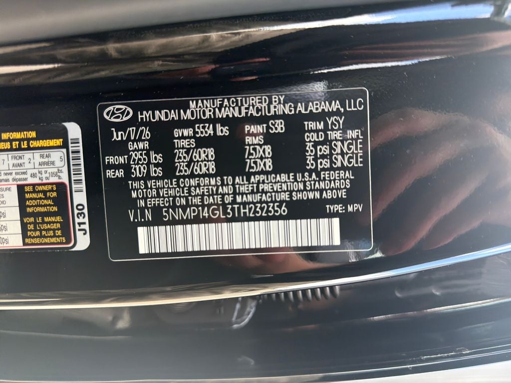 2026 Hyundai SANTA FE SE FWD