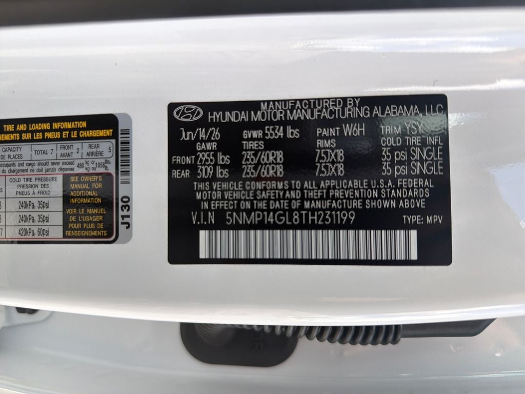 2026 Hyundai SANTA FE SE FWD