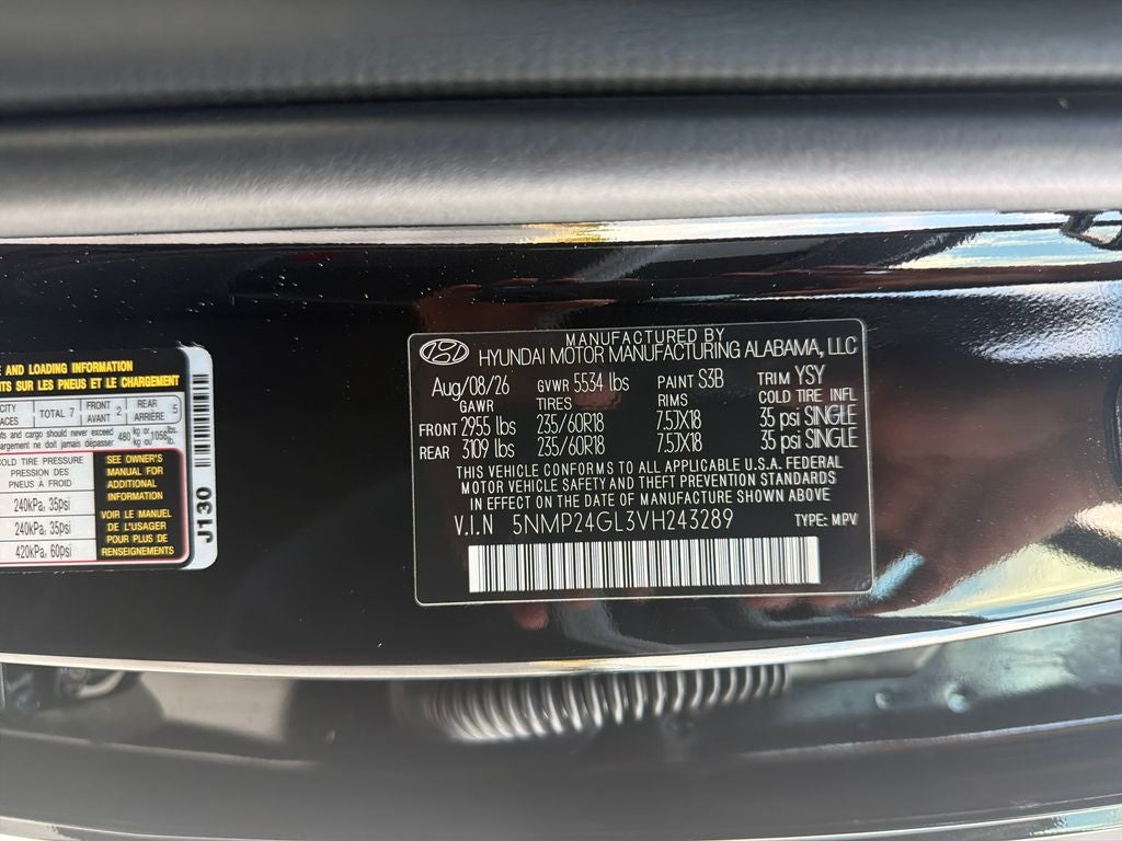 2027 Hyundai SANTA FE SEL FWD