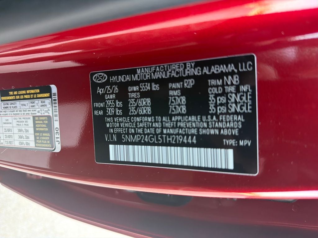 2026 Hyundai SANTA FE SEL FWD