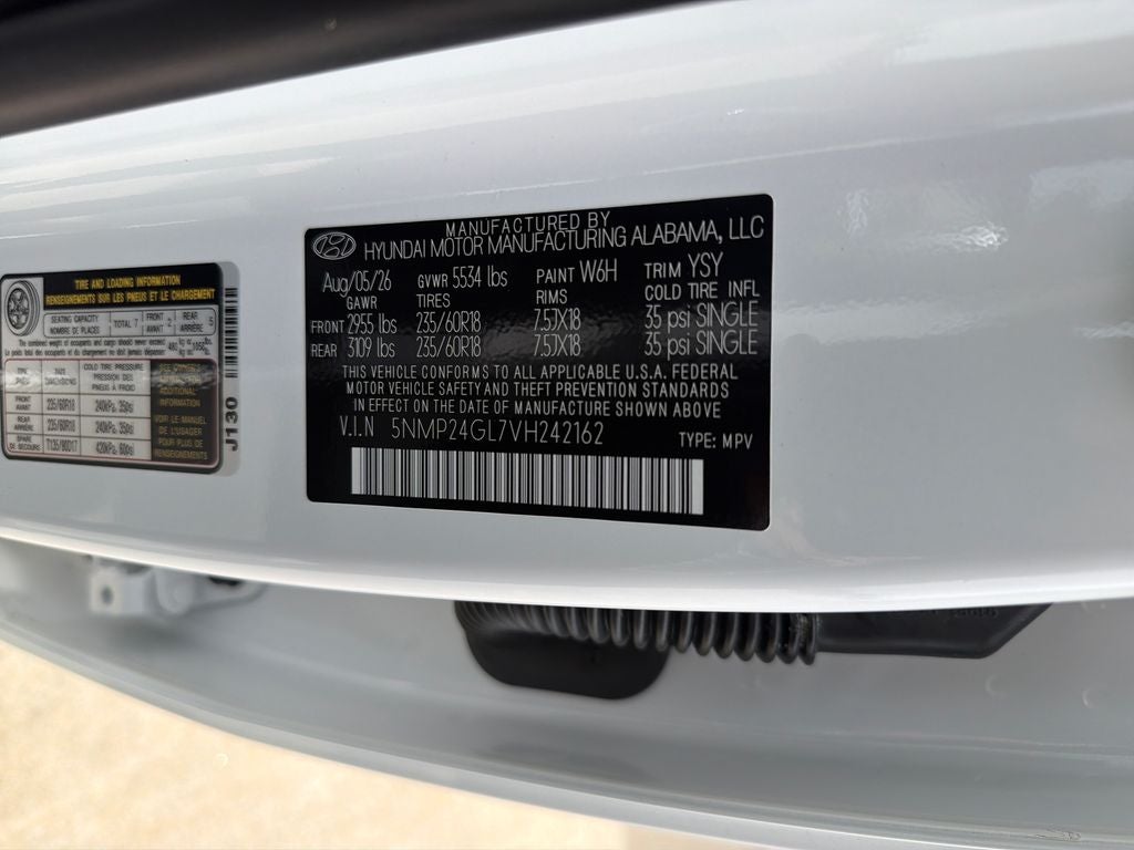 2027 Hyundai SANTA FE SEL FWD