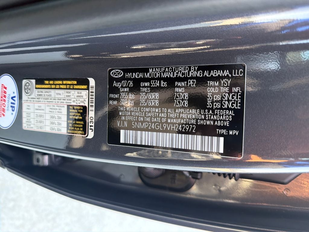 2027 Hyundai SANTA FE SEL FWD