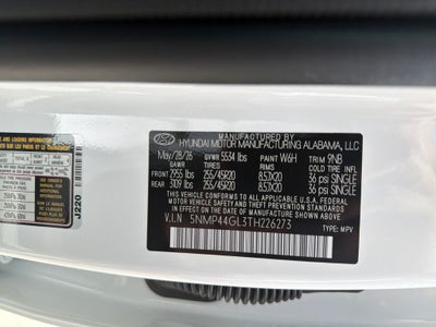 2026 Hyundai SANTA FE Limited FWD