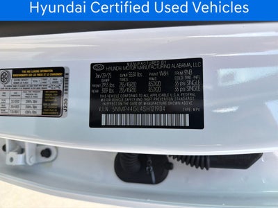 2025 Hyundai SANTA FE Limited CERTIFIED