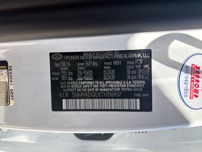 2026 Hyundai SANTA FE Limited AWD