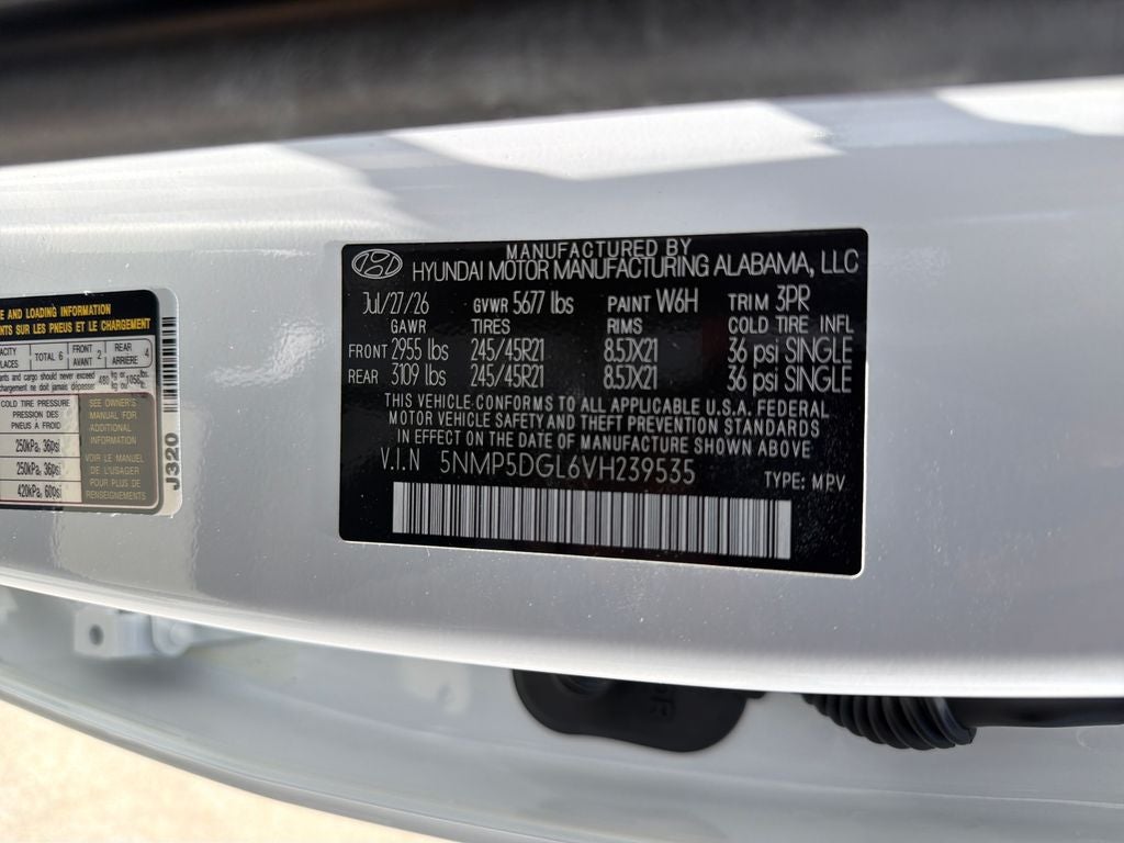 2027 Hyundai SANTA FE Calligraphy AWD
