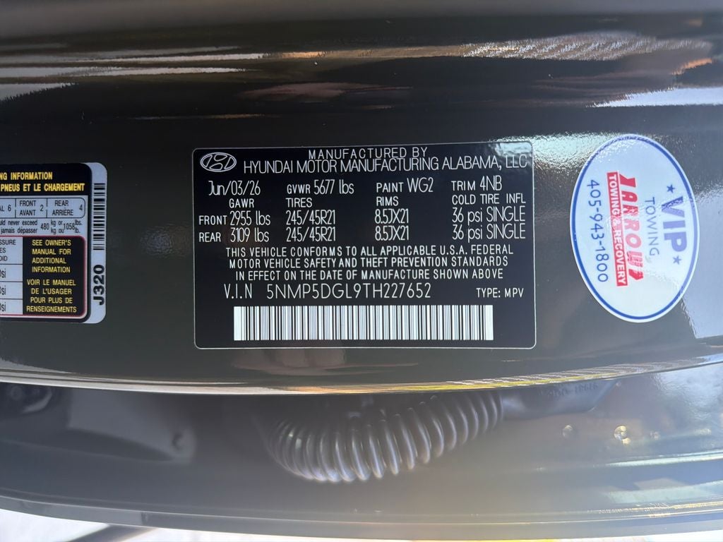 2026 Hyundai SANTA FE Calligraphy AWD