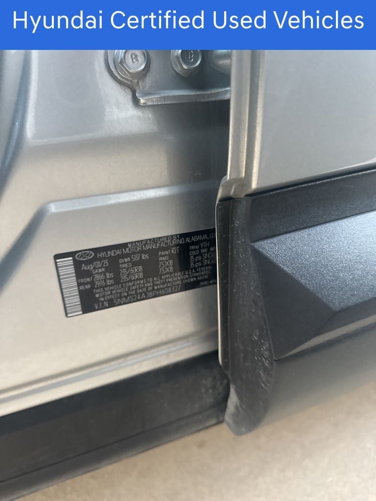 2023 Hyundai SANTA FE SEL CERTIFIED