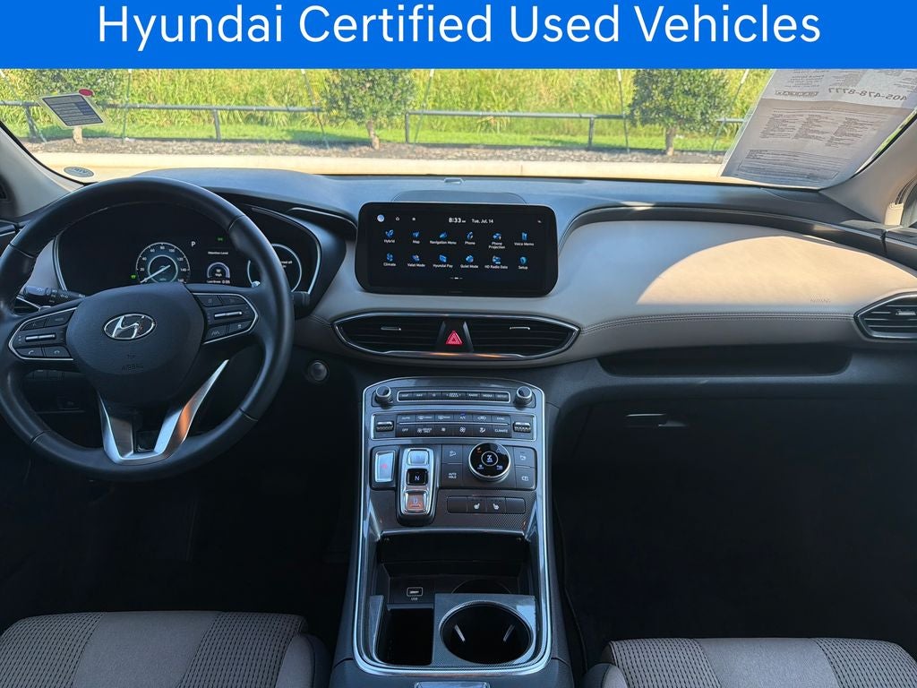 2023 Hyundai SANTA FE HYBRID Blue CERTIFIED