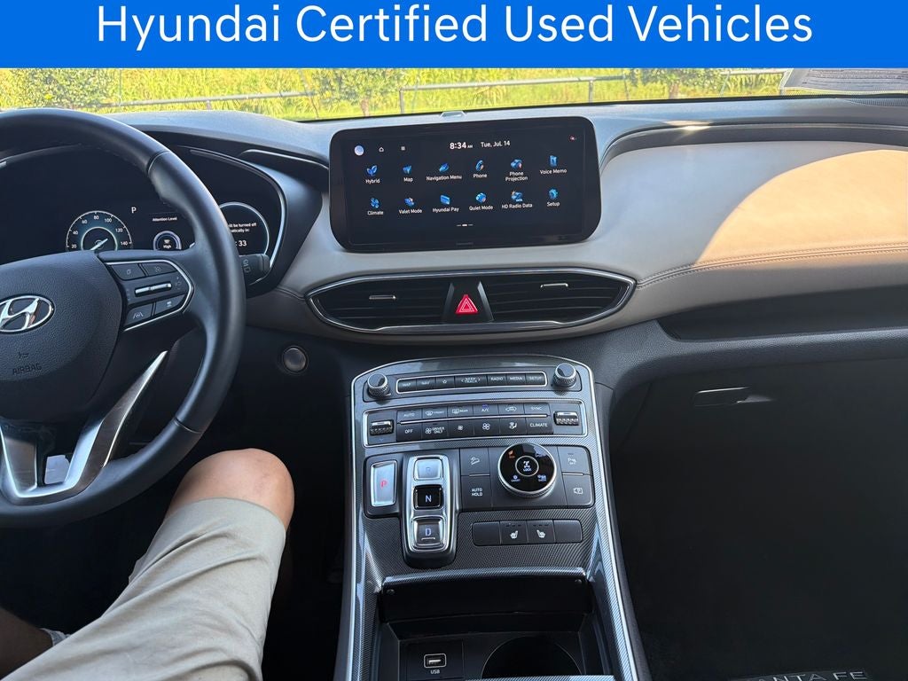 2023 Hyundai SANTA FE HYBRID Blue CERTIFIED