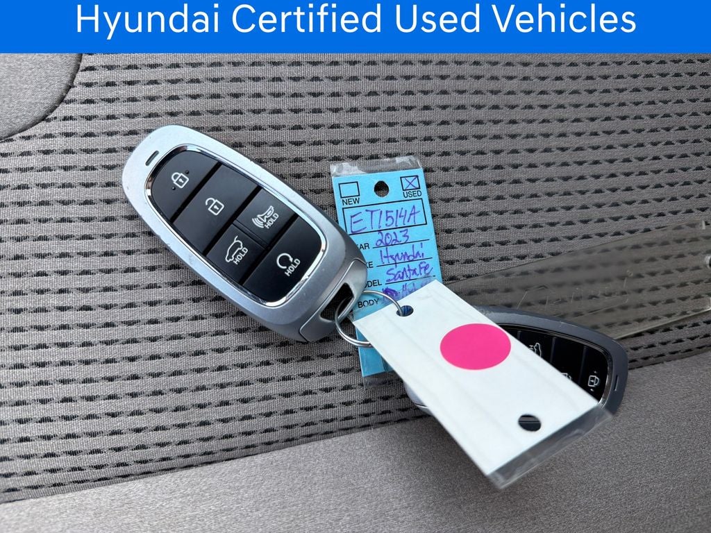 2023 Hyundai SANTA FE HYBRID Blue CERTIFIED