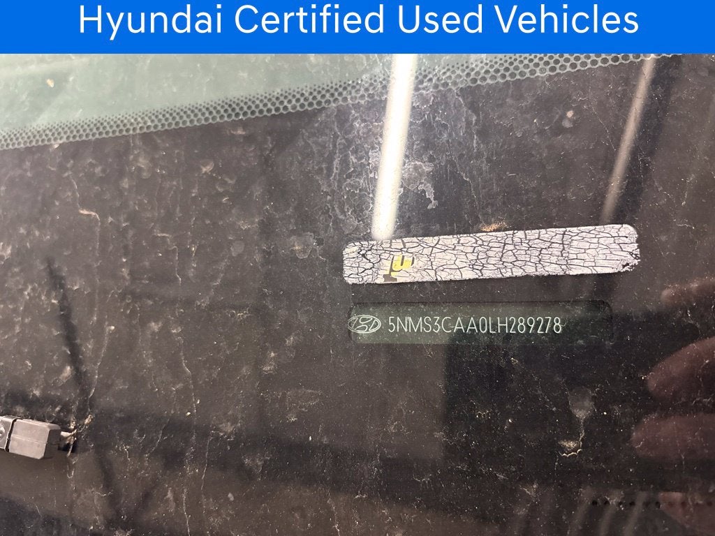 2020 Hyundai SANTA FE SEL CERTIFIED