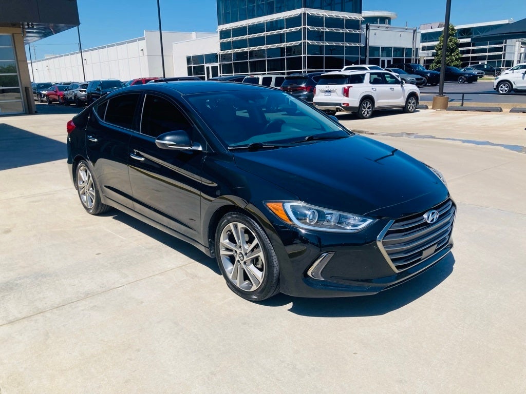 Used 2017 Hyundai Elantra Limited with VIN 5NPD84LF6HH097060 for sale in Edmond, OK
