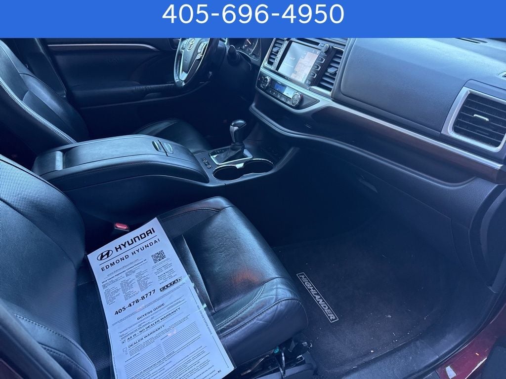 2015 Toyota Highlander Limited Platinum V6