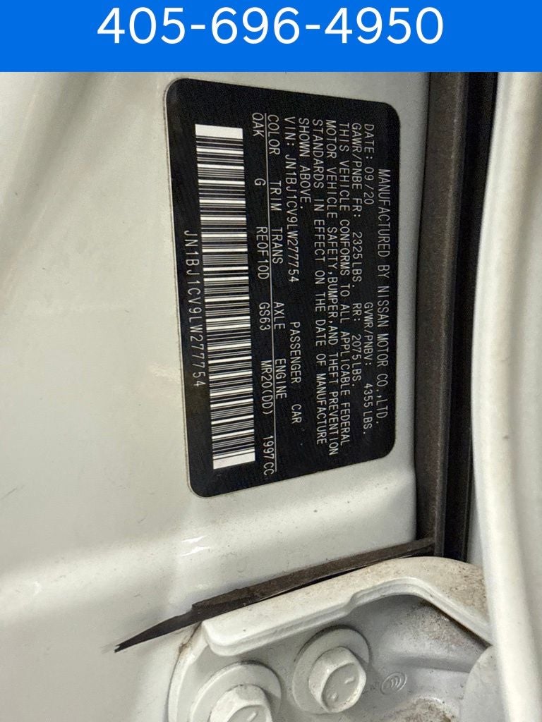 2020 Nissan Rogue Sport S