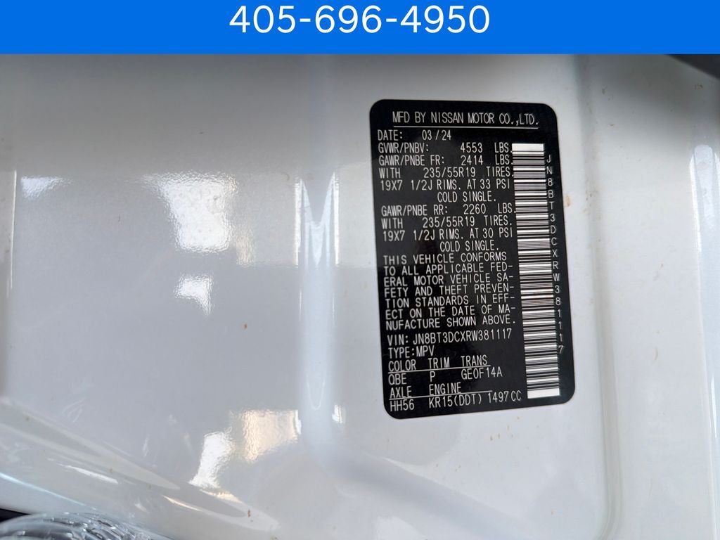2024 Nissan Rogue Platinum