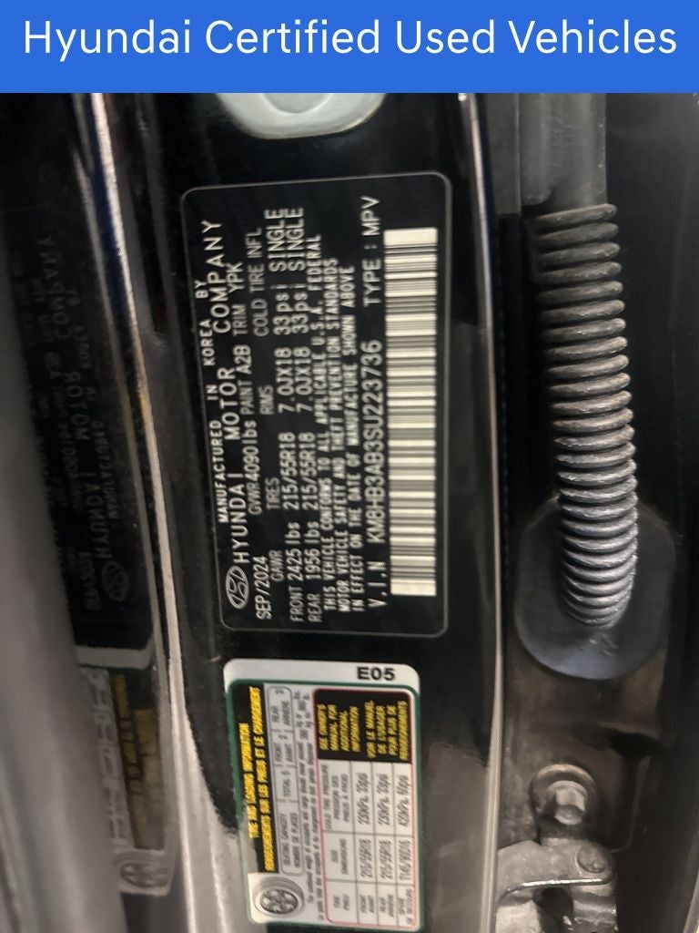 2025 Hyundai KONA SEL CERTIFIED