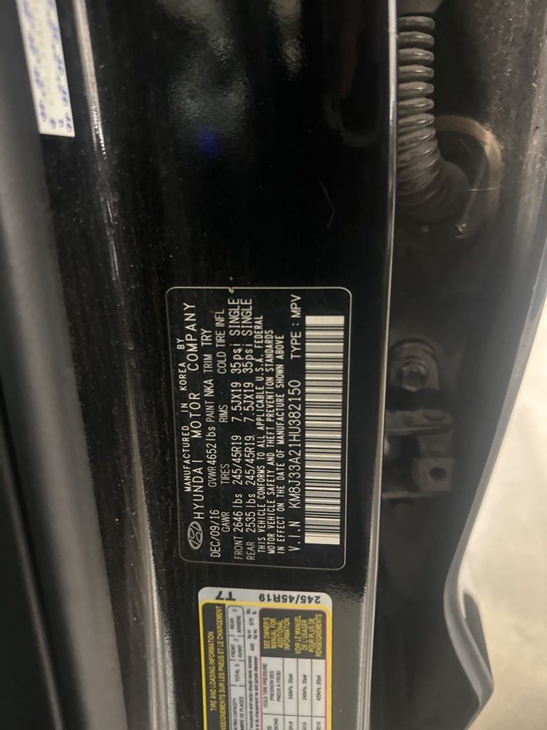 2017 Hyundai TUCSON Limited