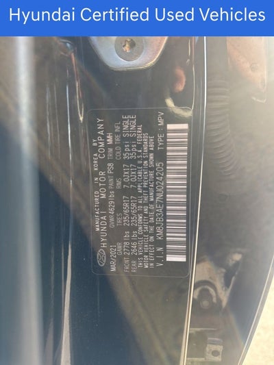 2022 Hyundai TUCSON SEL CERTIFIED