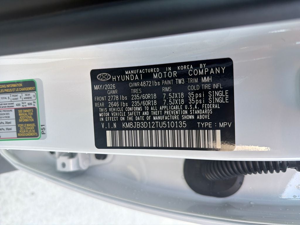 2026 Hyundai TUCSON HYBRID SEL AWD