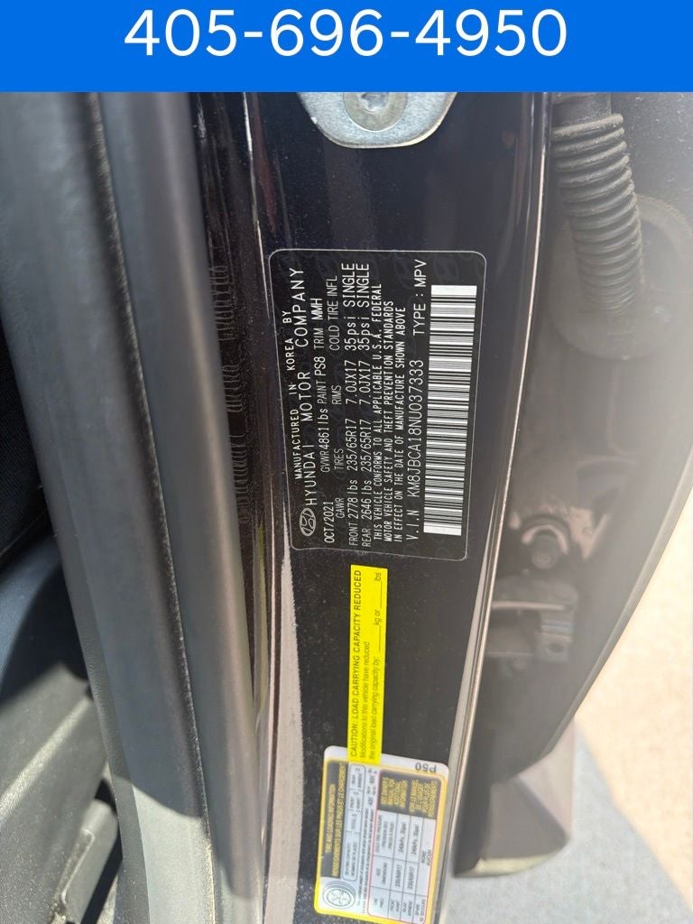 2022 Hyundai TUCSON HYBRID Blue