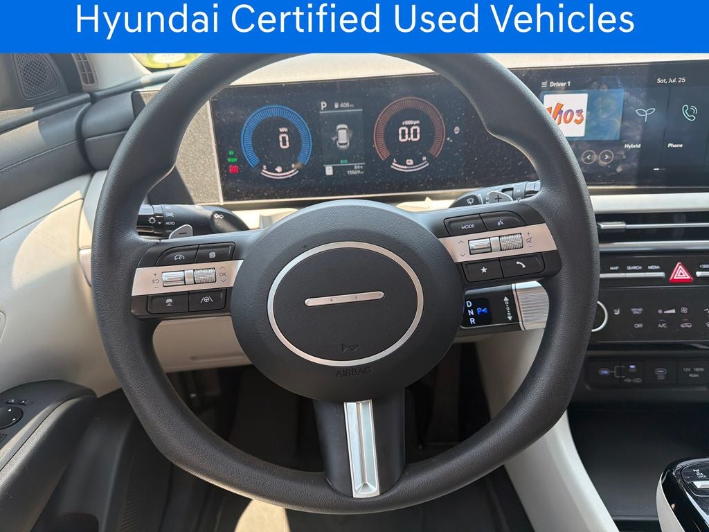 2025 Hyundai TUCSON HYBRID Blue CERTIFIED