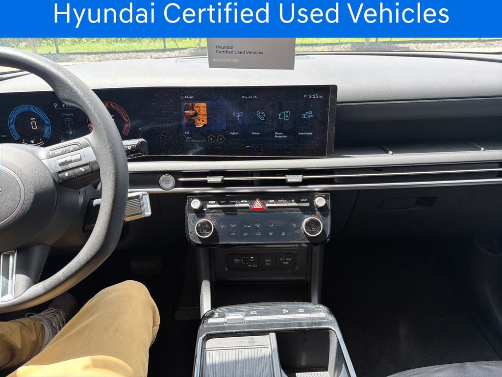 2025 Hyundai TUCSON HYBRID Blue CERTIFIED
