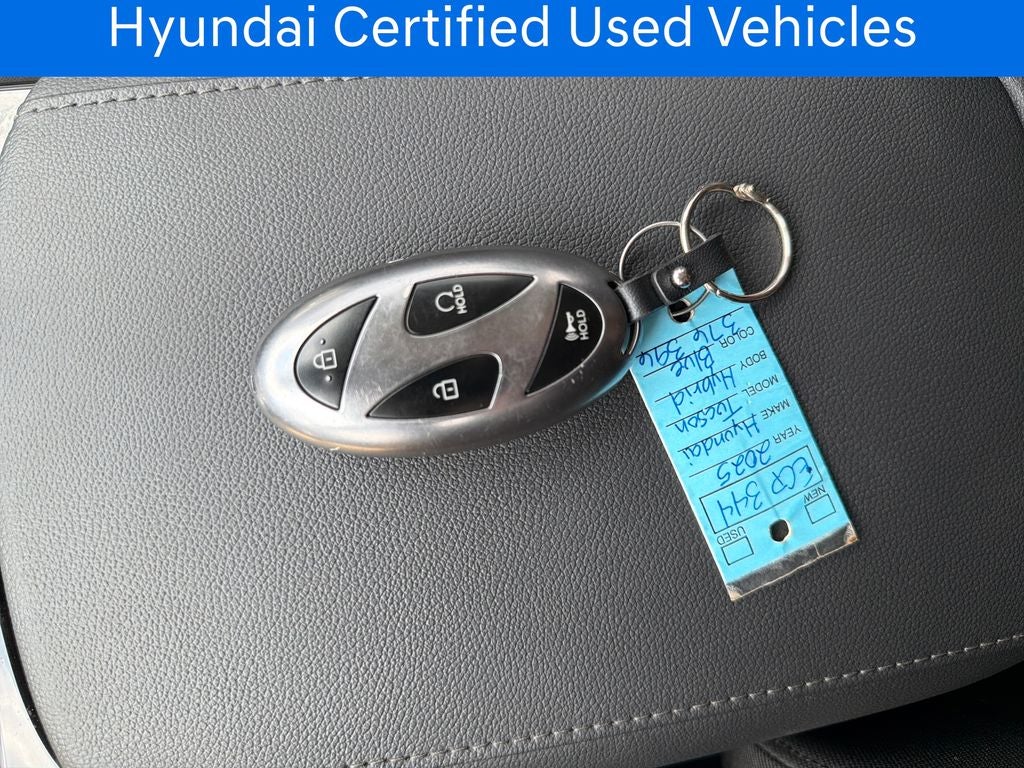 2025 Hyundai TUCSON HYBRID Blue CERTIFIED