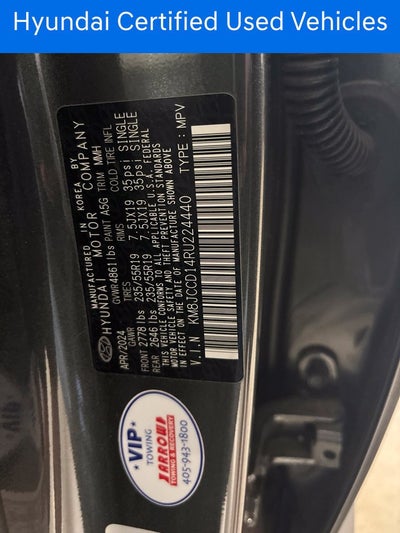 2024 Hyundai TUCSON HYBRID SEL Convenience CERTIFIED