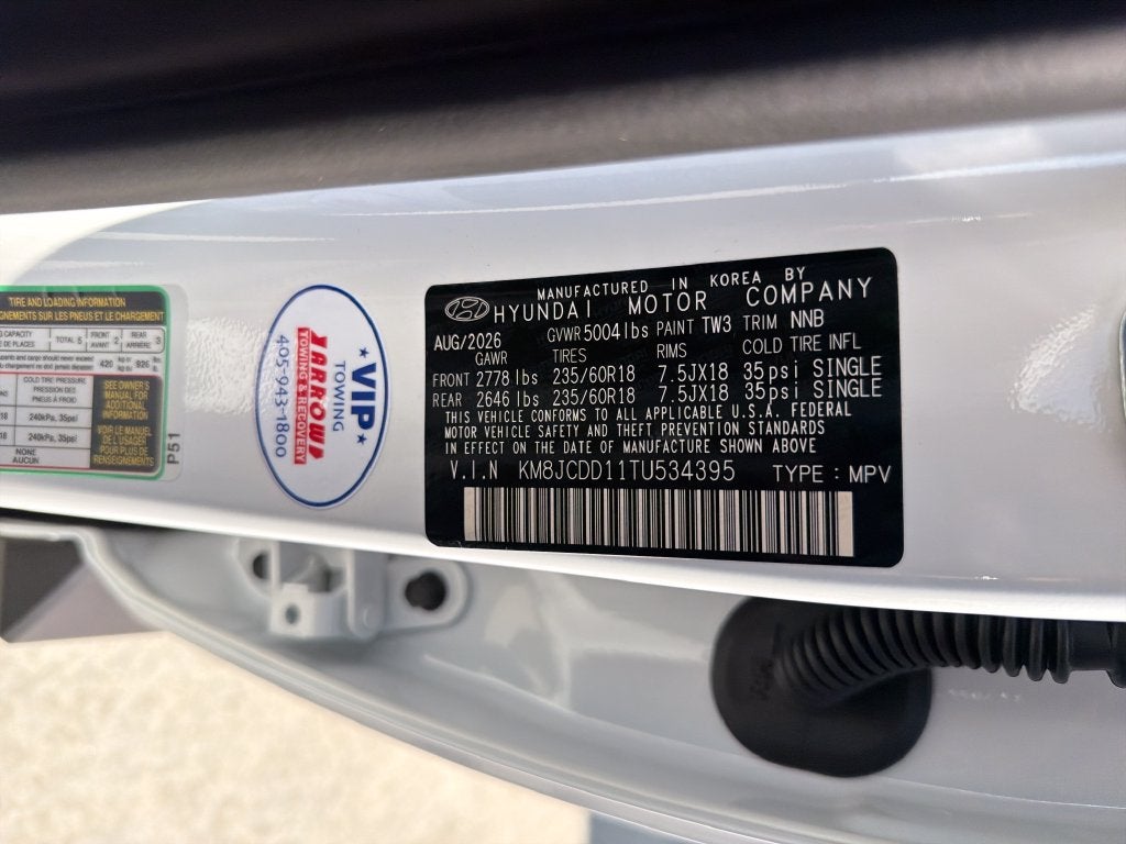 2026 Hyundai TUCSON HYBRID SEL Convenience