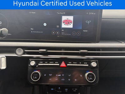 2025 Hyundai TUCSON HYBRID SEL Convenience CERTIFIED
